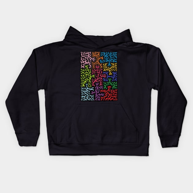 Puzzle Kids Hoodie by NightserFineArts